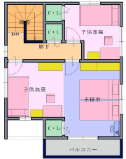 長崎住宅情報【SATO設計株式会社】注文住宅　2F間取図