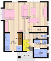長崎住宅情報【SATO設計株式会社】注文住宅　1F間取図