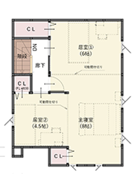 長崎住宅情報【SATO設計株式会社】注文住宅　2F間取図