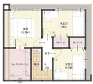 長崎住宅情報【SATO設計株式会社】注文住宅　2F間取図